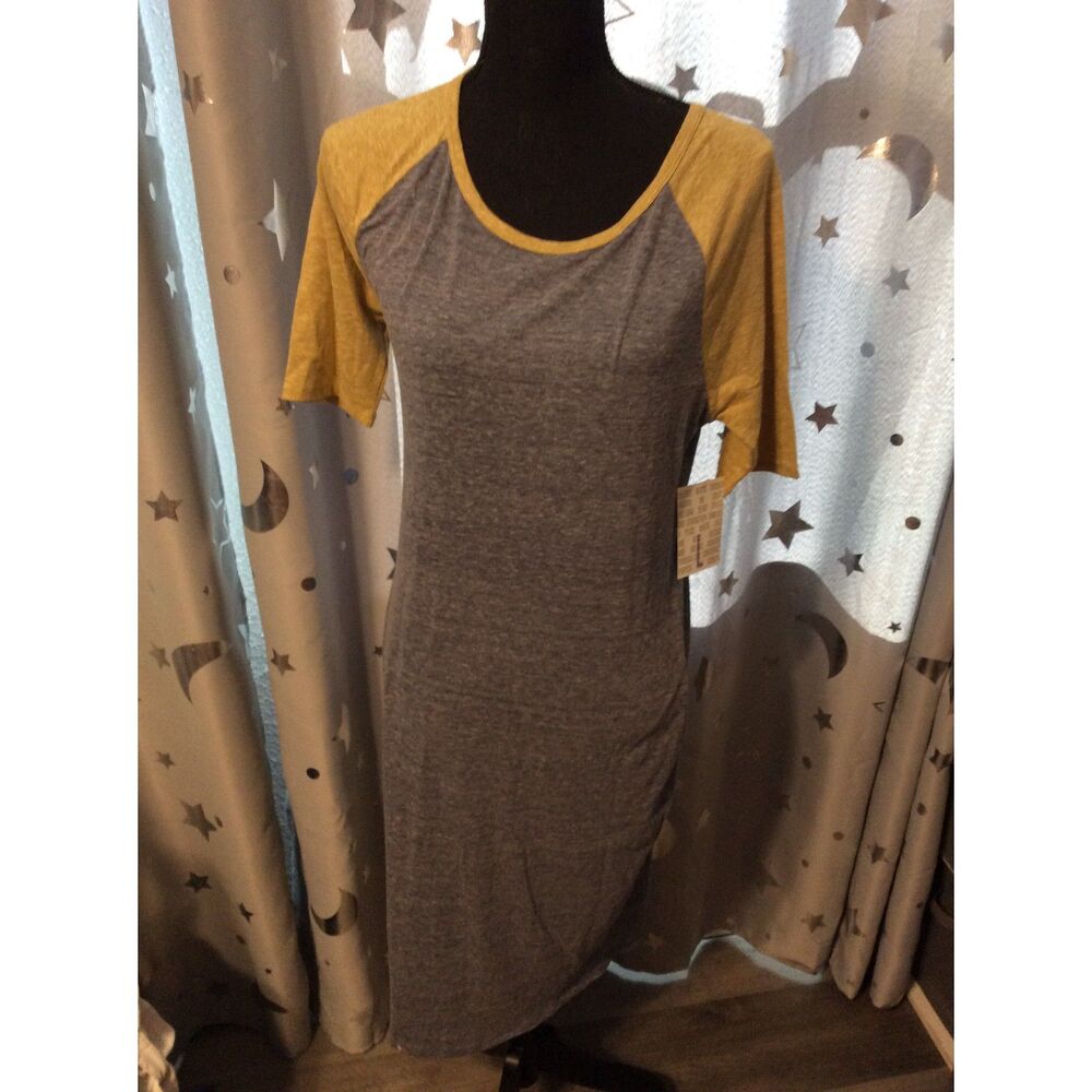 New NWT LuLaRoe Denim look Dress Size Large L Julia